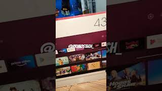 Smart TV Full HD 1080P AIWA 43 Polegadas saindo [upl. by Ahsik676]