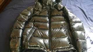 Genuine Moncler MAYA Jacket Review Black Plus HOW to Spot Fakes [upl. by Binette198]