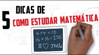 DICAS DE COMO ESTUDAR MATEMÁTICA  Seja Um Estudante Melhor [upl. by Anita]