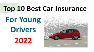 Top 10 Best Car Insurance For Young New amp Learner Drivers amp Tips To Reduce Insurance Premium Costs [upl. by Lokcin]