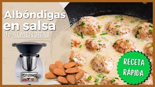 ALBÓNDIGAS en SALSA DE ALMENDRAS 🧆​​ con THERMOMIX ✅​  Así se hacen las albóndigas MÁS JUGOSAS 🤩​ [upl. by Phineas285]