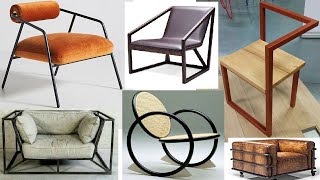 Modern metal frame chair ideas [upl. by Hgielime]