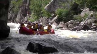 Maine Whitewater Rafting Penobscot River [upl. by Nitsugua32]