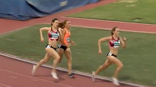 Shelby Houlihan amp Kate Grace Sub2 800m [upl. by Polloch]