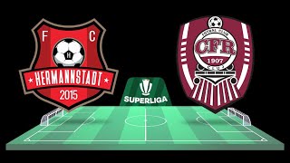 FC Hermannstadt vs FC CFR Cluj  Superliga  06112023  COMENTARIU LIVE [upl. by Reffineg]