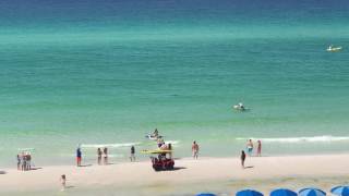 Shark nearly attacks girl in Destin Fl [upl. by Elephus]