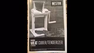 Weston Meat CuberTenderizer [upl. by Llydnek]