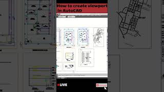 How to create viewport in AutoCAD  2023 [upl. by Yorle]