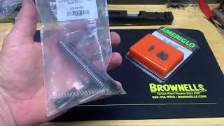 Brownells Glock 17 Slide Parts Kit “UnBagging” [upl. by Demetris]