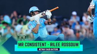 Rilee Rossouw puts his hand up  Betway SA20 [upl. by Bertolde]