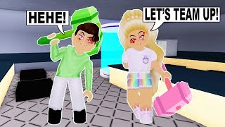 Teaming Up With My Boyfriend In Flee The Facility  No One Will Survive Roblox [upl. by Heise]