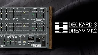 Black Corporation Deckards Dream MK II Sound Demo no talking with Meris LVX Delay [upl. by Dis]