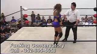 WWE Amy Dumas aka Lita vs Razz at Funking Conservatory August 1999 RARE [upl. by Gardy76]