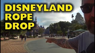 Disneyland Rope Drop feat Adam the Woo and Peter Pan  20190525 Pt 3 [upl. by Elenahc976]