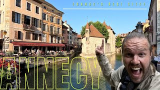 Exploring Annecy France The Most Beautiful Town in the French Alps [upl. by Nannahs]