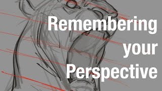 Drawing  Remembering Your Perspective [upl. by Ettenej]