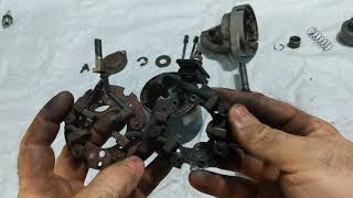 How to repair a starter motor rebuild and replace brushes [upl. by Allecsirp]