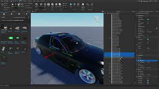 How to make Openable doors for AChassis slot cars in roblox studio [upl. by Brandie]