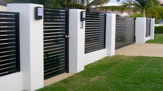 Top 100 garden fence design ideas  house exterior fence 2023 [upl. by Oler529]