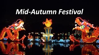 MidAutumn Festival Trung thu  Tet holiday for children in Vietnam [upl. by Adnirolc]