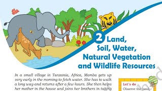 Class 8 Geography Chapter 2 Full Chapter LandSoilWaterNatural Vegetation amp Wildlife Resources [upl. by Marienthal]