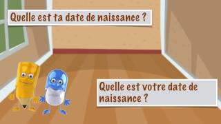 Demander et dire la date de naissance [upl. by Fuhrman]