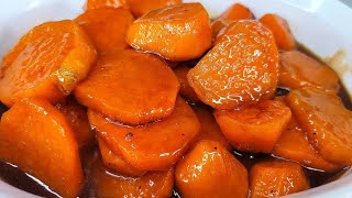 easy CANDIED YAMS  recipe [upl. by Evered]