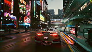 CYBERPUNK 2077  Night Free Roam Gameplay Ray Tracing 4K 60FPS ULTRA [upl. by Diet]