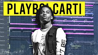 Playboi Carti Beat Tutorial • FL Studio 21 [upl. by Ydnahs]