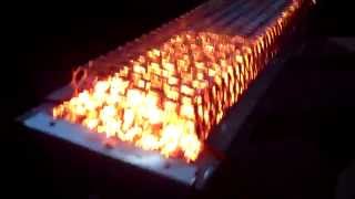 Gas Infrared Burner Demo  Grills Heaters [upl. by Leiba]