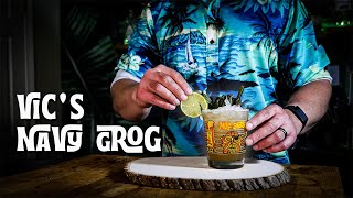 The Most INFAMOUS Tiki Drink  Vic’s Navy Grog [upl. by Koehler]