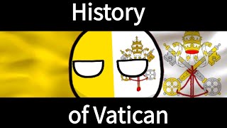 History of Vatican  Countryballs countryballs history [upl. by Herculie104]