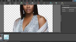 EASIEST WAY TO REMOVE A BACKGROUND ON AN IMAGE  PhotoPad [upl. by Vacla595]