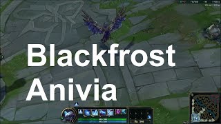 Blackfrost Anivia Skin Spotlight  League of Legends [upl. by Lillian]