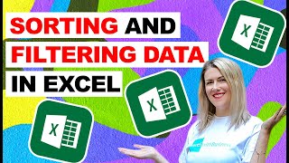 Sorting and Filtering Data In Microsoft Excel Tutorial [upl. by Neelhtak494]