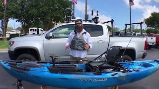 Native Slayer 12 XC Fishing Kayak Meets Chevy Colorado ZR2 [upl. by Ahsinauq]