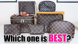 LOUIS VUITTON POUCHES Full review amp Comparison Pros Cons What fits etc [upl. by Laveen918]