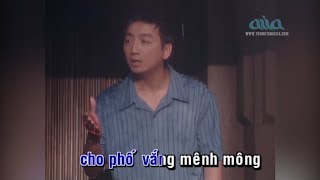 Karaoke Mưa Đêm Tỉnh Nhỏ  Trường Vũ Beat Chuẩn Tone Nam [upl. by Benil]