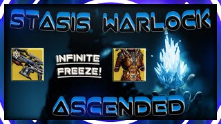 INFINITELY FREEZE everything with this STASIS Build Destiny 2 Warlock Build DIM LINK [upl. by Tenn]