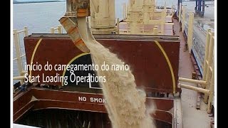 Procedimentos para inicio do carregamento do navio [upl. by Nalyad]