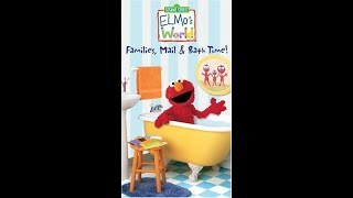 Elmos World Families Mail amp Bath Time 2004 VHS Higher Quality [upl. by Afas]