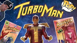 TURBO MAN Jingle All The Way Electronic Figure Toy History [upl. by Epolenep]