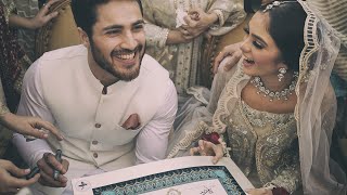 Intimate Nikkah Highlights  Umama amp Ahsan [upl. by Hoisch]