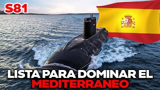 Submarino S81 Bloqueado y Listo para Dominar el mar Mediterráneo [upl. by Millman312]