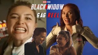 Black Widow2021 Hilarious Bloopers and Gag Reel  Funny Outtakes [upl. by Llennehc]