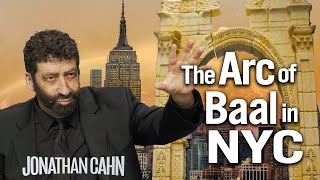 The Harbinger Of Baal Appears In New York City See the Unveiling with Jonathan Cahn [upl. by Akinajnat]