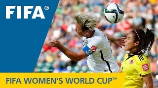 USA v Colombia  FIFA Womens World Cup 2015  Match Highlights [upl. by Yrailih218]