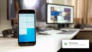 Mindnode  Mind maps on your iPhone [upl. by Ahsoyem]