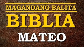 Magandang Balita Biblia  Mateo 1 [upl. by Nerb]