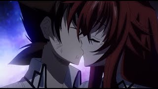 Issei and Rias kiss  High School DxD BorN [upl. by Malas364]